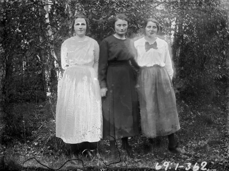 kvinna, grupporträtt, student, gujnna (SaL), gåvvå